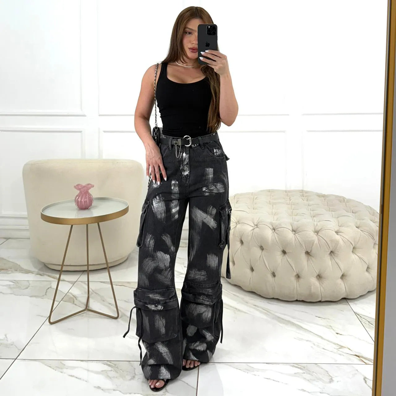 CALÇA KENDALL BLACK