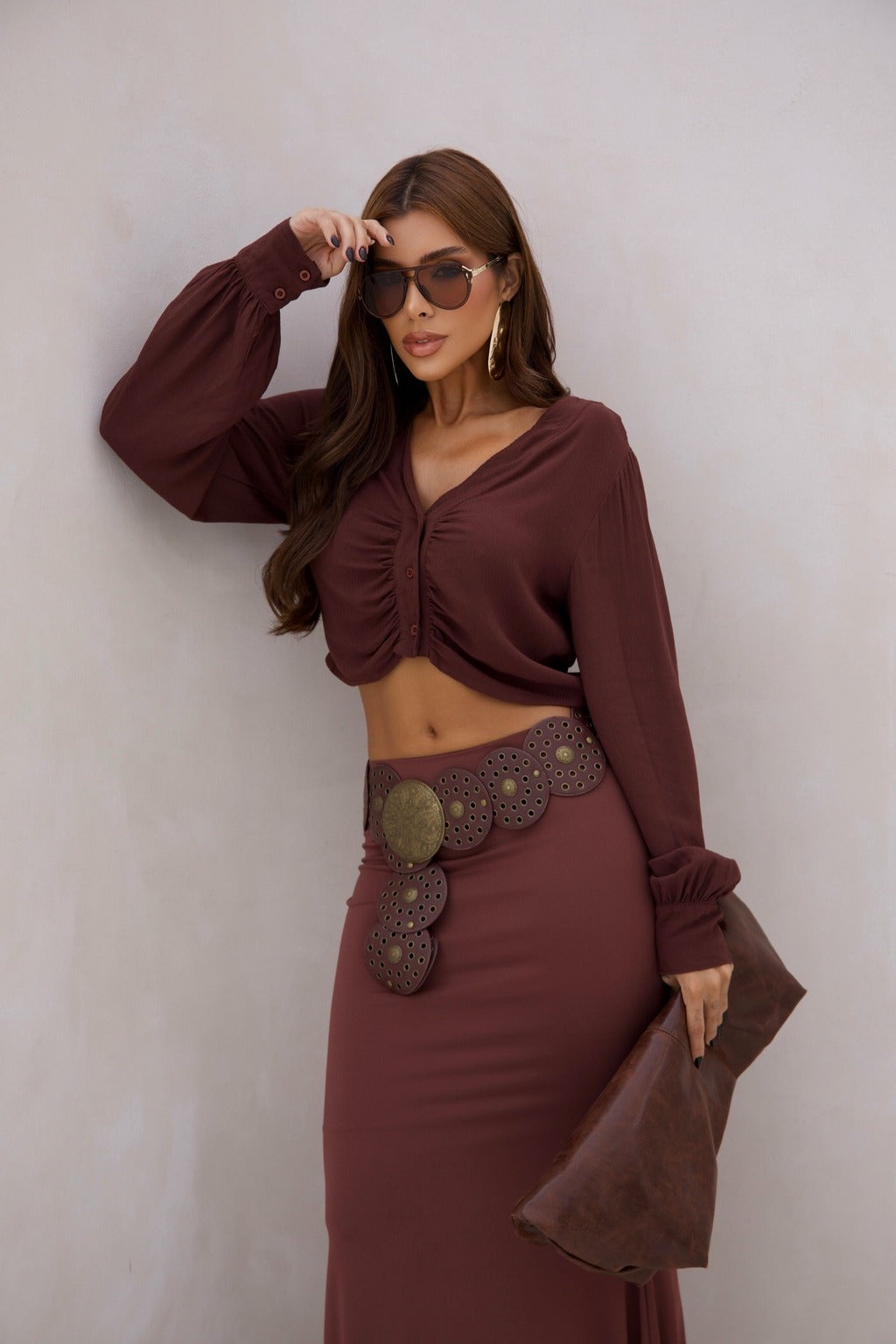 Camisa Cropped Vivi