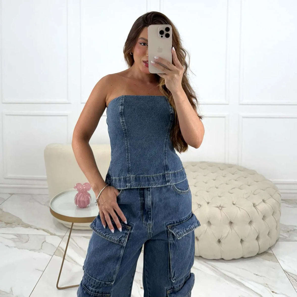 BLUSA KIM JEANS
