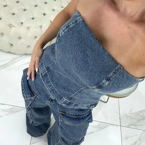 BLUSA KIM JEANS
