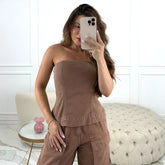 BLUSA KIM MOCHA