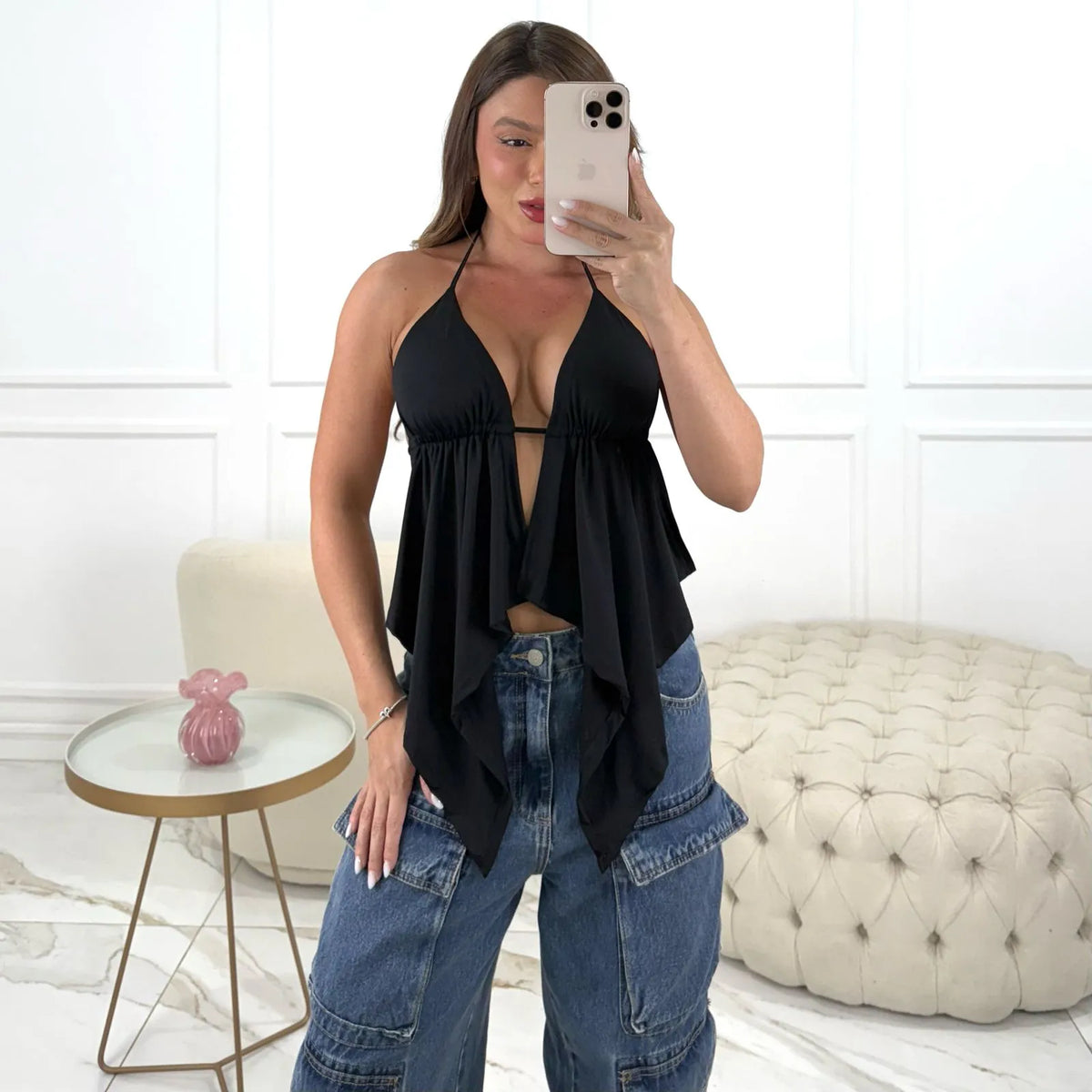 BLUSA MEGAN BLACK