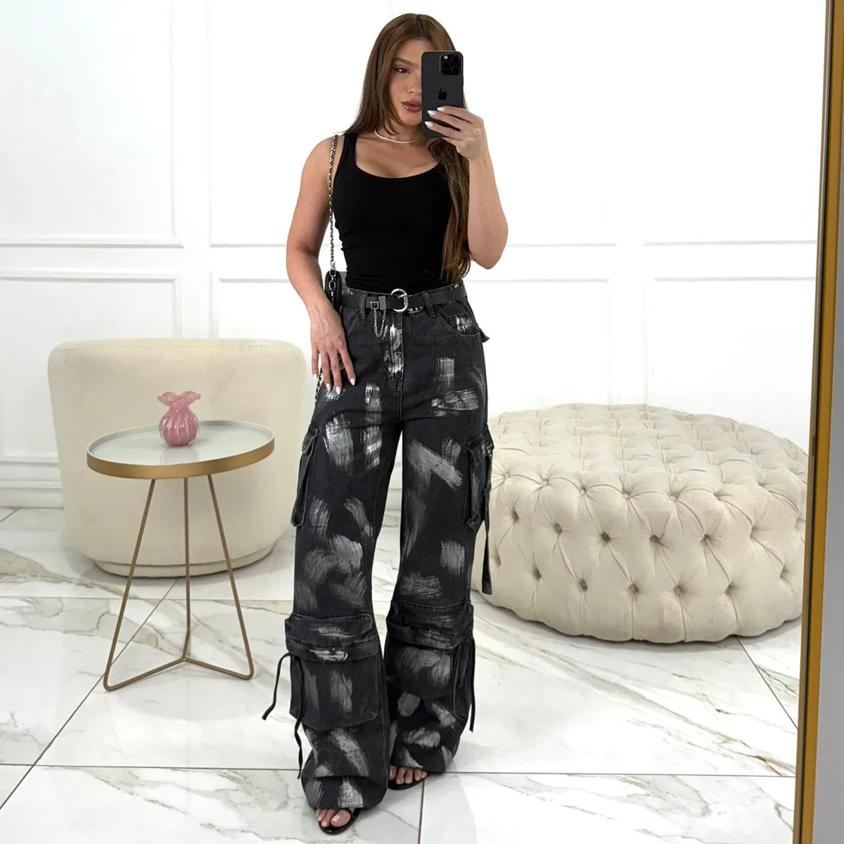 CALÇA KENDALL BLACK