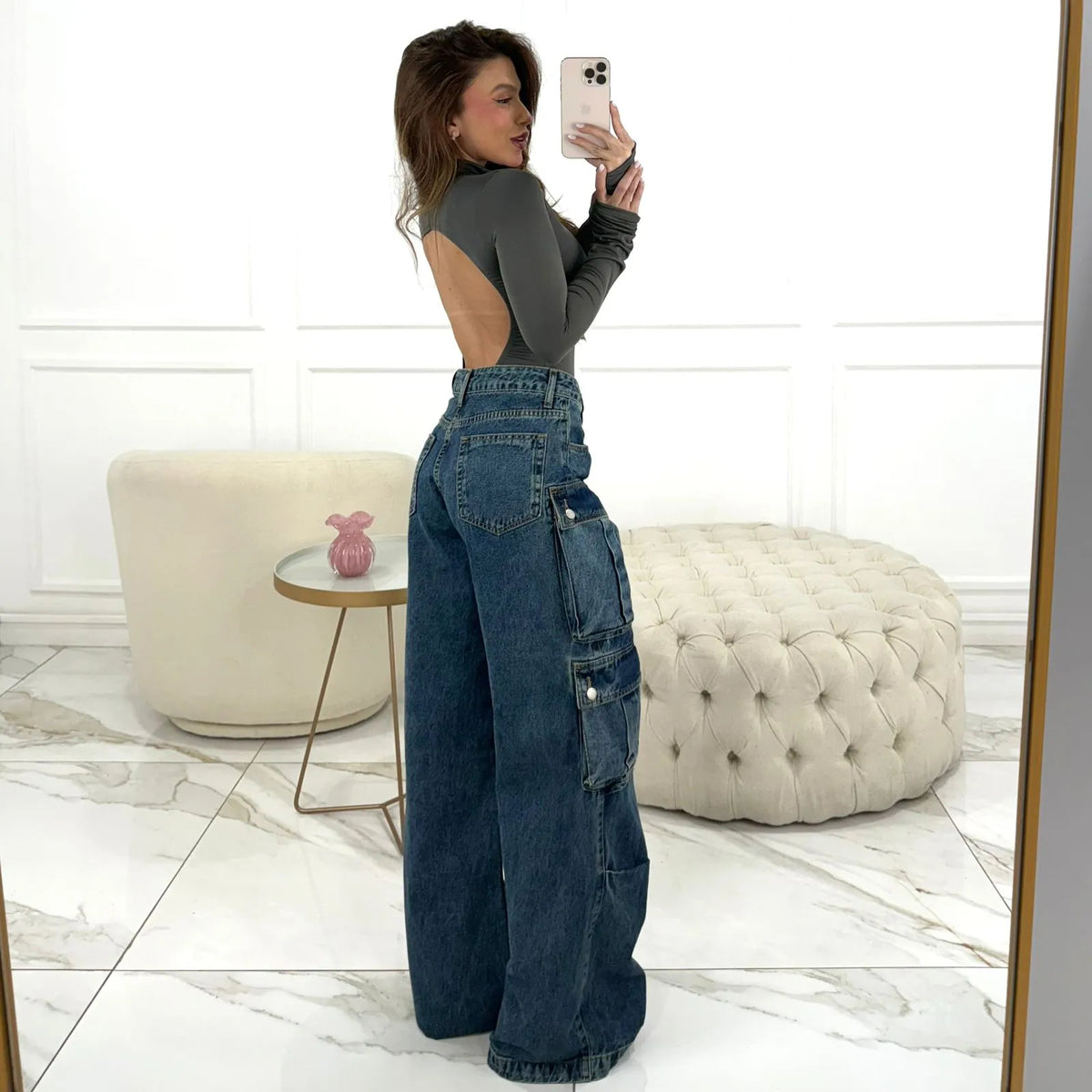 CALÇA MAYA JEANS VINTAGE