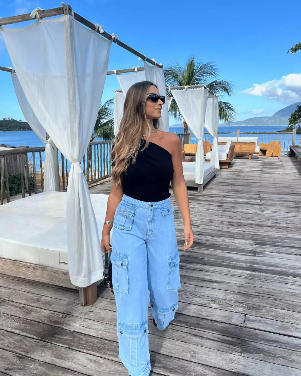 CALÇA VICK JEANS CLARO