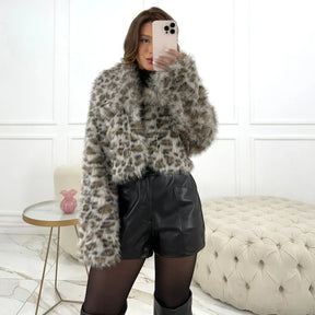 CASACO NAOMI ANIMAL PRINT OFF WHITE