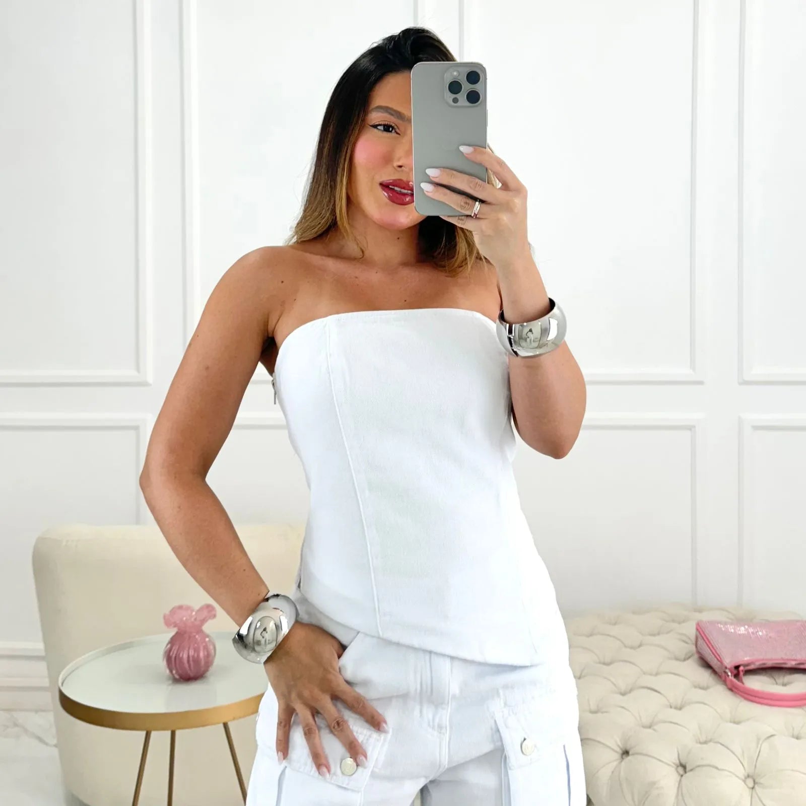 CORSET MAYA BRANCO