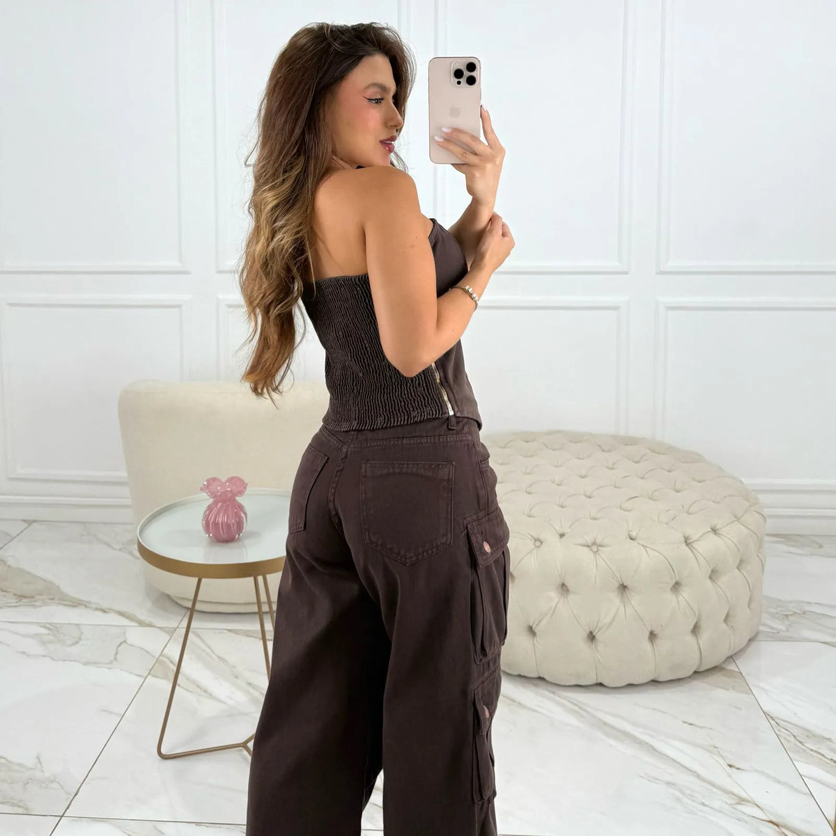 CORSET MAYA BROWN