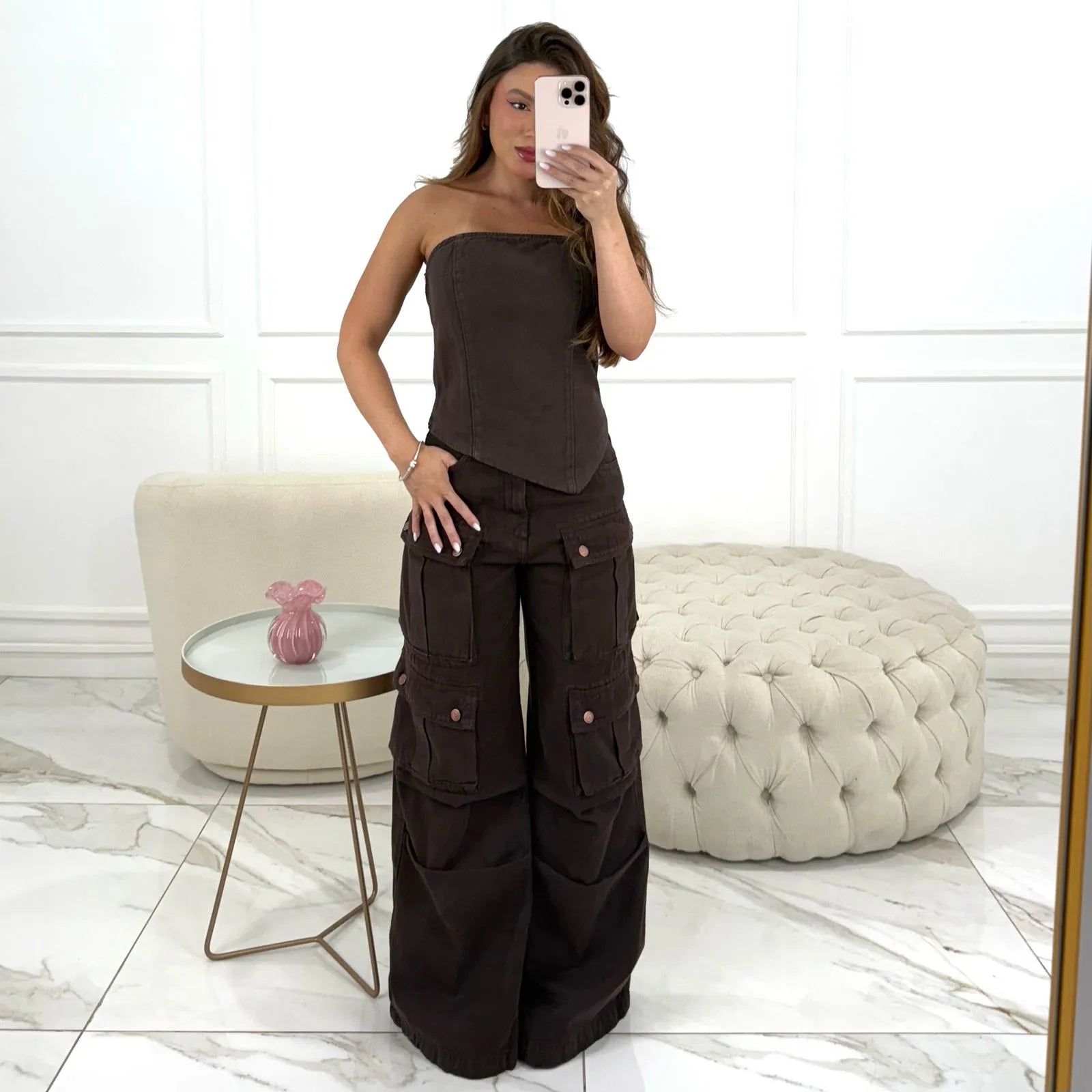 CORSET MAYA BROWN