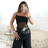 CROPPED MARI TULE