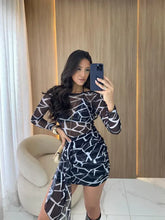 Vestido Kelly Preto e Branco